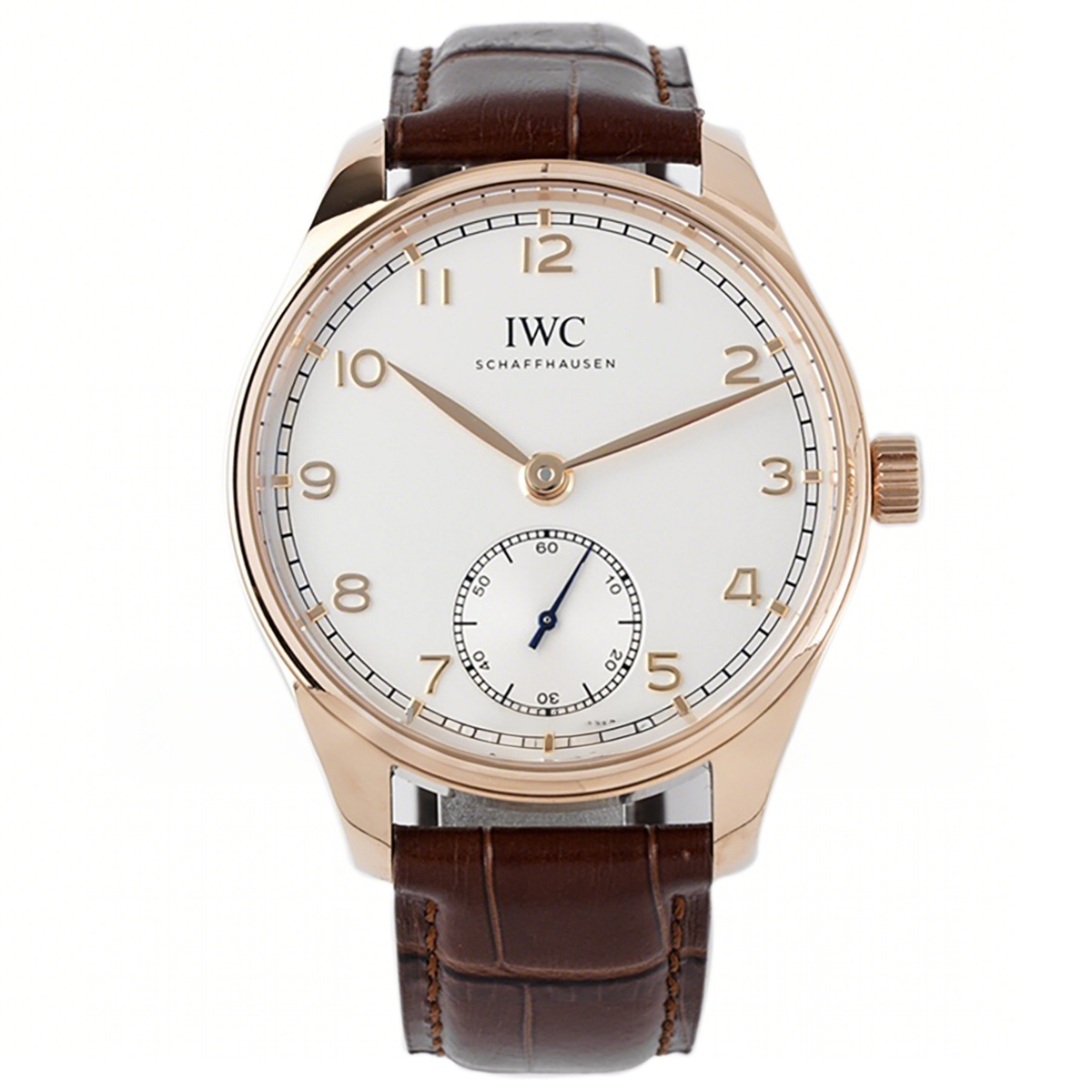 IWC Portugieser Automatic 40 IW358306 White Dial in Rose Gold-fasswatch