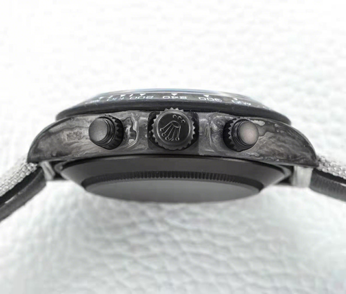 Rolex Daytona DIW Cream Carbon-fasswatch