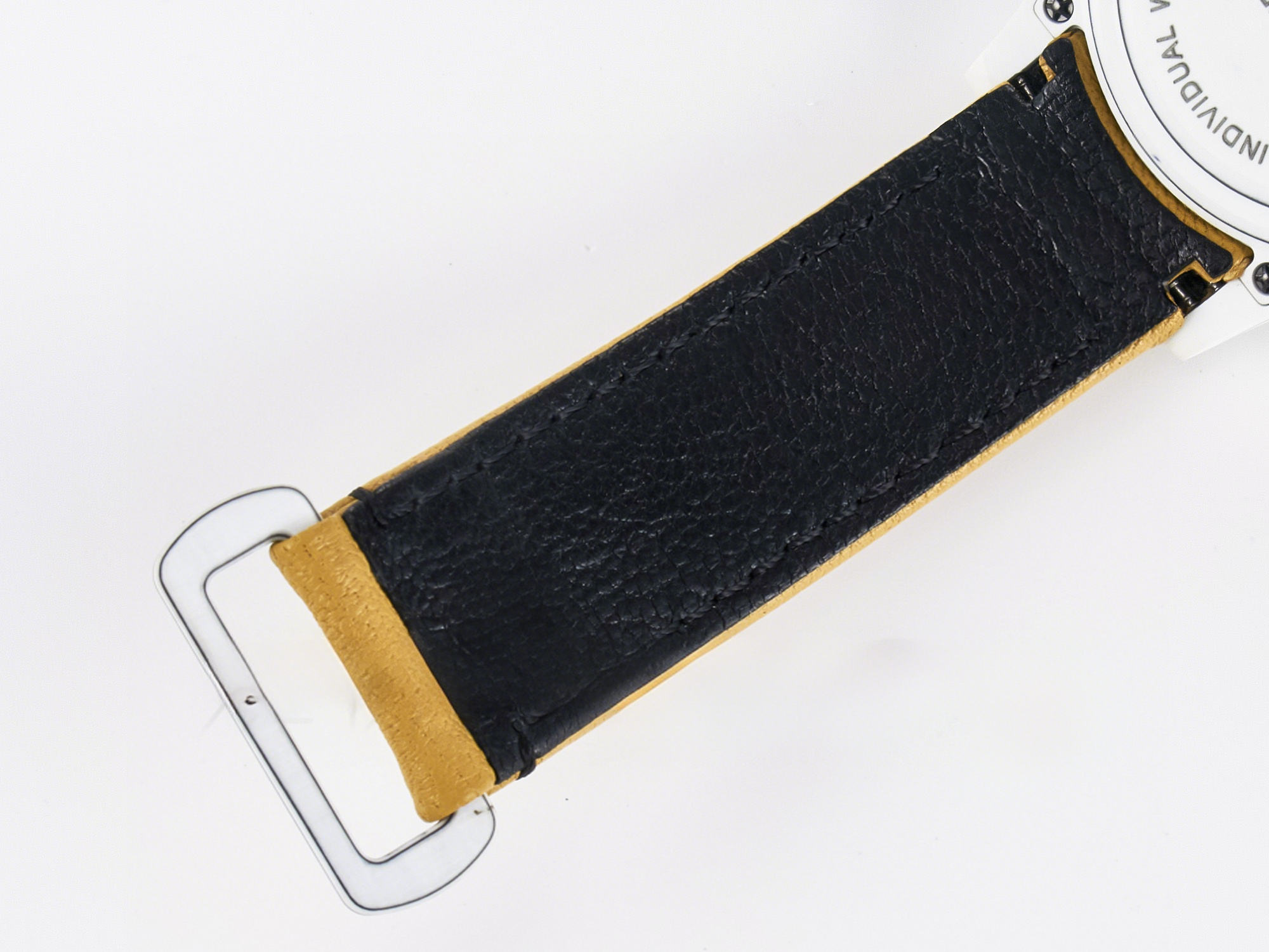 Rolex Daytona DIW White Carbon Case YG Bezel DIWF Edition YG Dial on Brown Leather Strap A7750-fasswatch