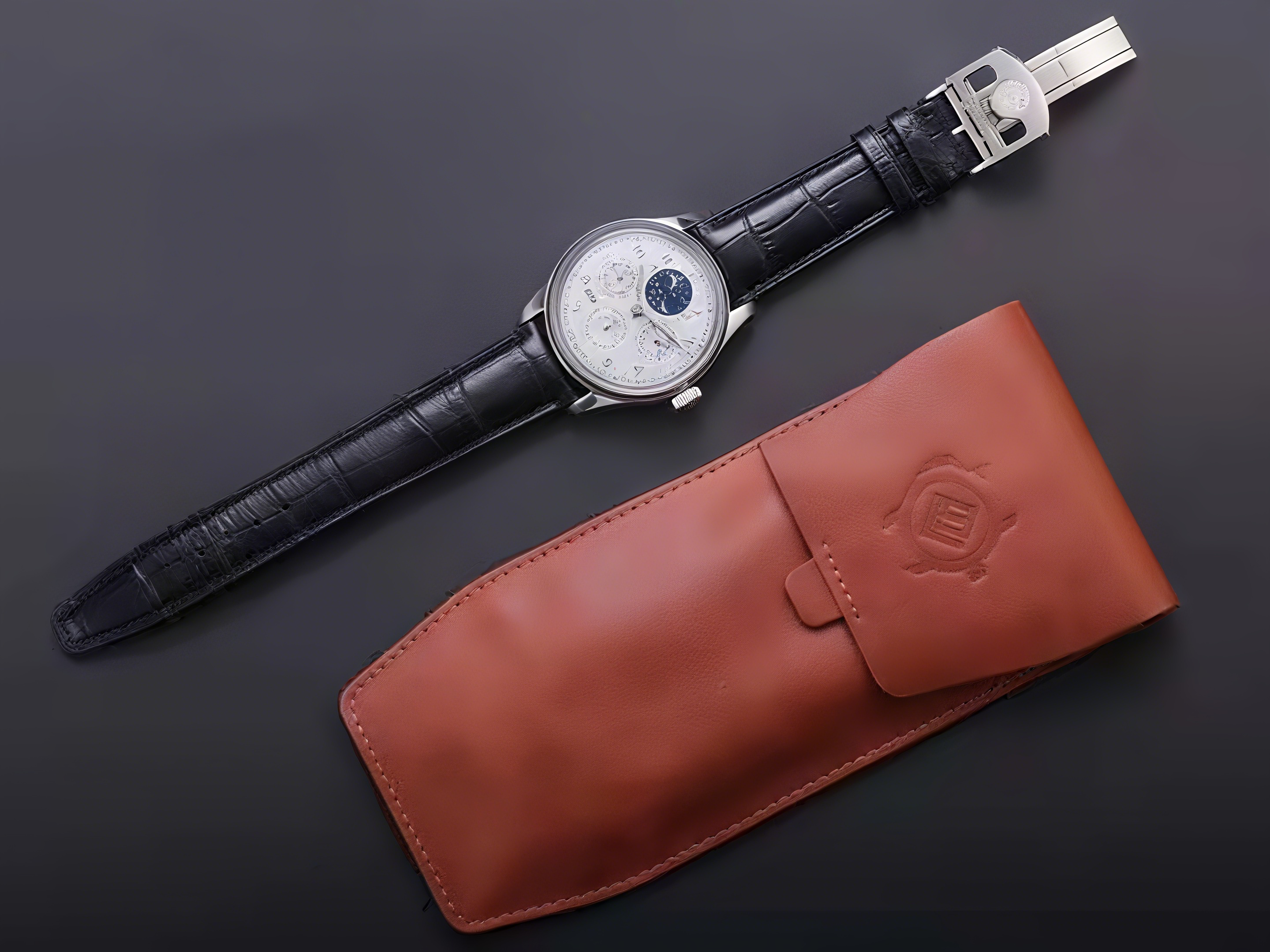 IWC Portugieser Perpetual Calendar IW503406 White Dial in White Gold-fasswatch