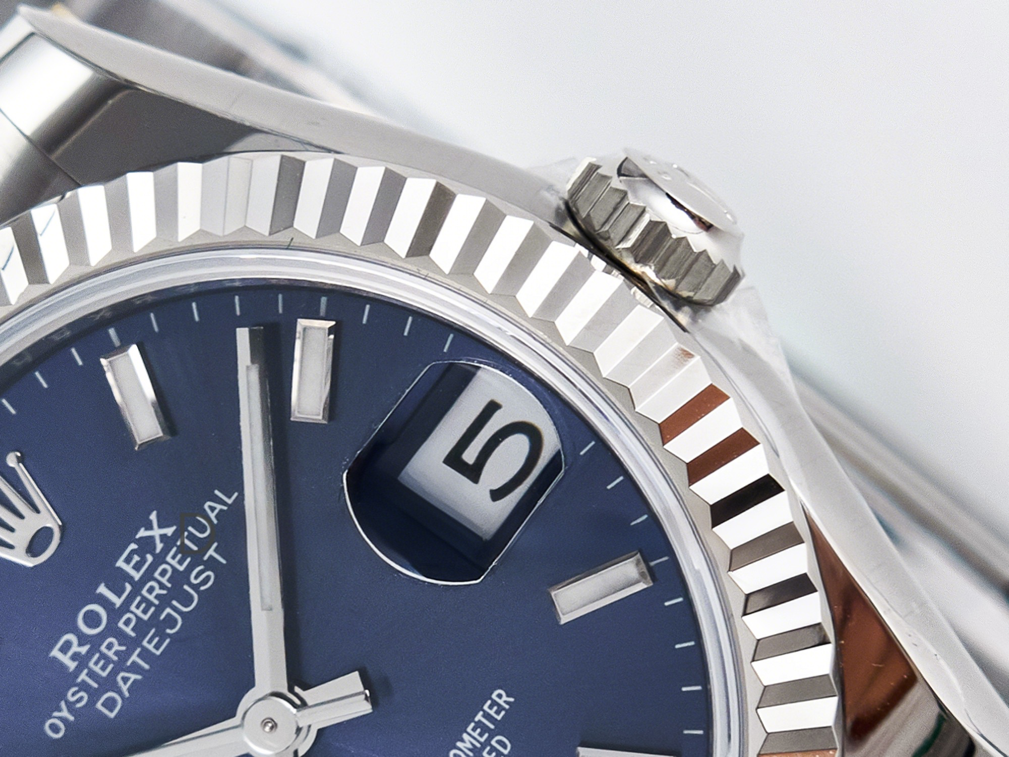 Rolex DateJust 31 278274 ARF 1:1 Best Edition 904L Steel Blue Dial Stick Marker on SS Oyster Bracelet ETA 2688-fasswatch