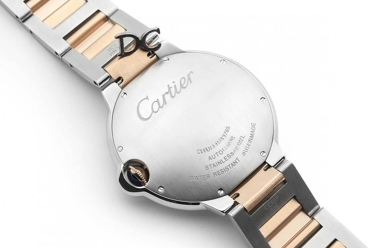 Ballon Bleu de Cartier 42mm White Dial in Steel and Gold-fasswatch
