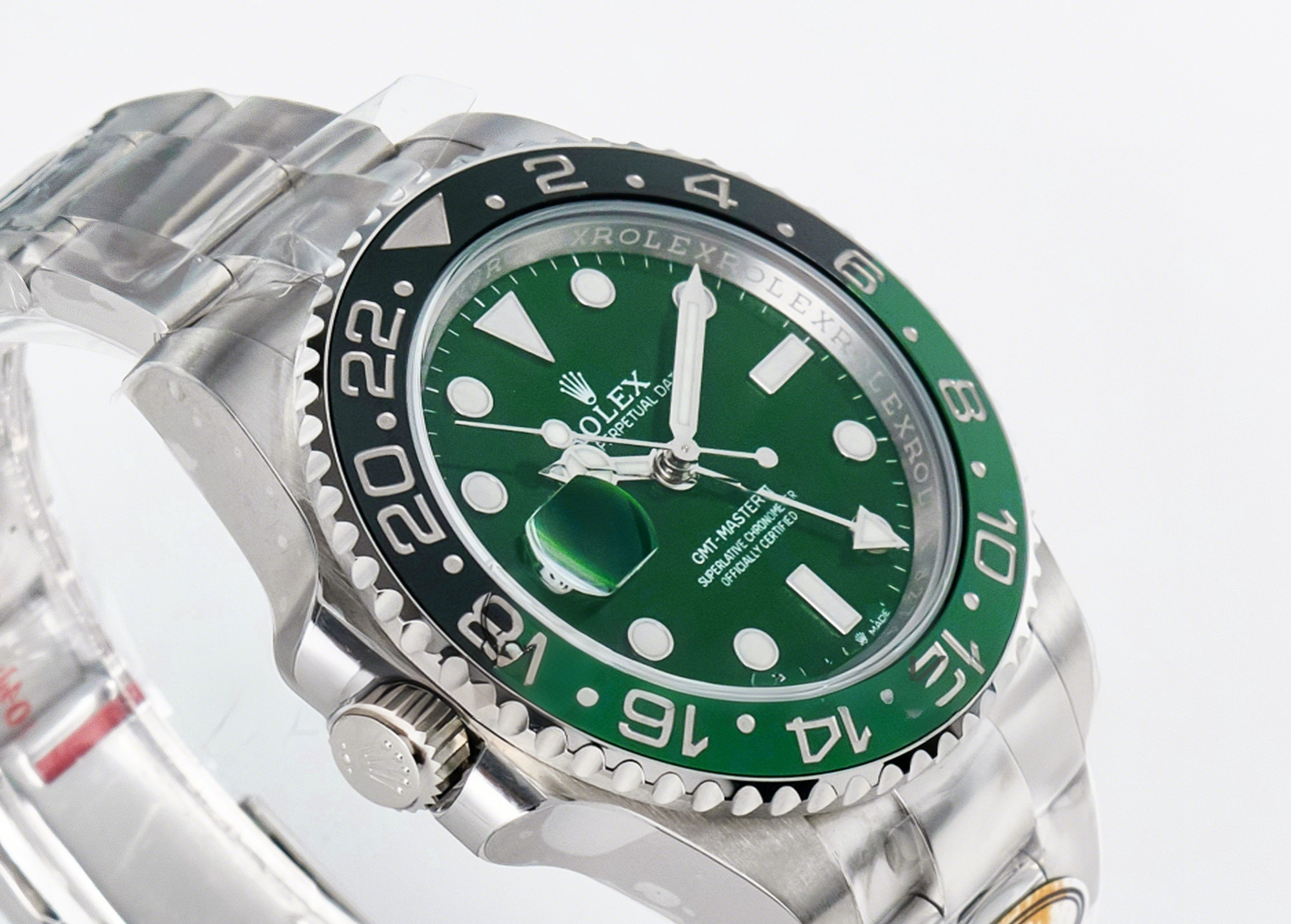 Rolex GMT-Master II 126729 VTNR ARF 1:1 Best Edition Green Dial On SS Bracelet SH3285 CHS-fasswatch