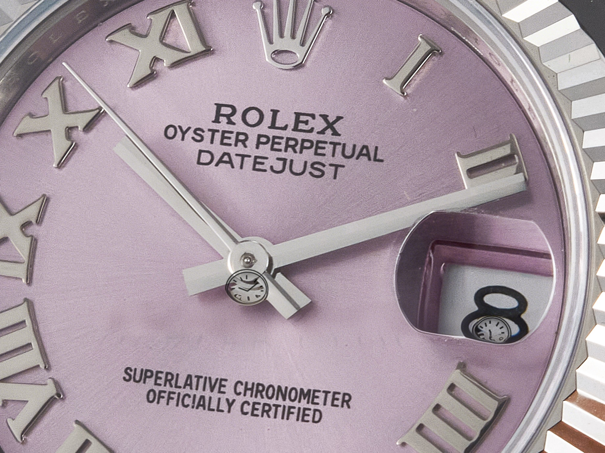 Rolex DateJust 31 278274 ARF 1:1 Best Edition 904L Steel Pink Roman Dial on SS Jubilee Bracelet ETA 2688-fasswatch