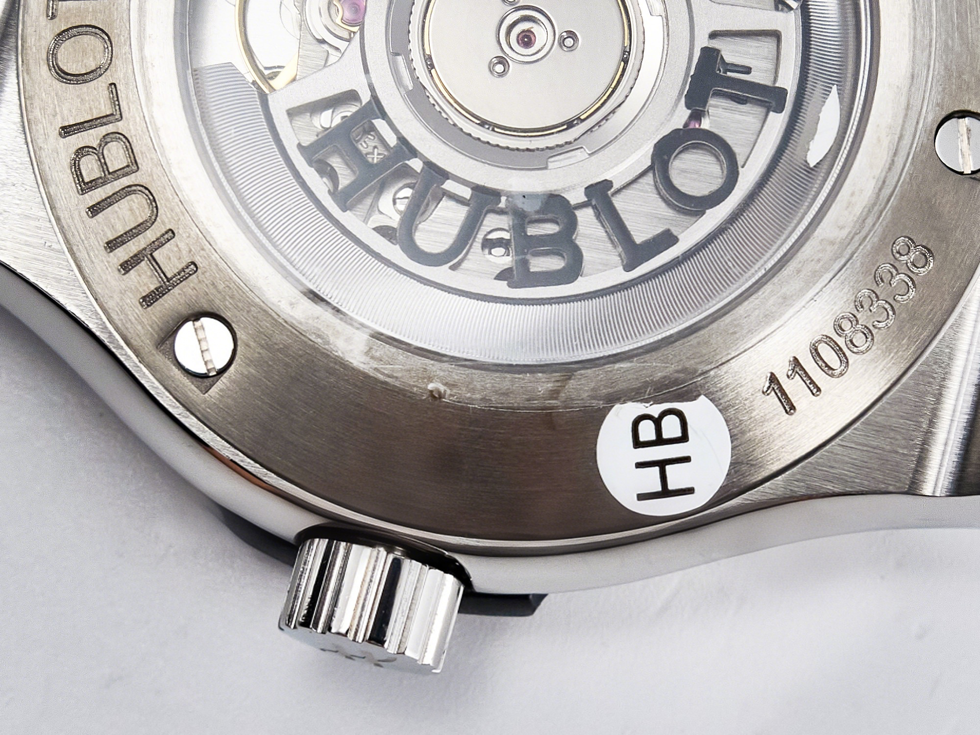 Hublot Classic Fusion Bang 42mm HBF 1:1 Best Edition Gray Dial on Gray Leather Strap A2892-fasswatch