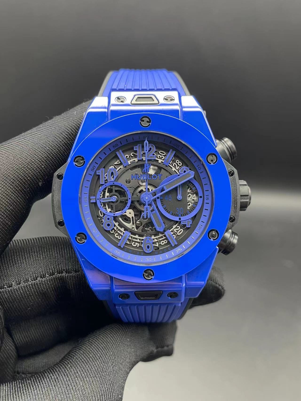 Hublot Blue Watch Replica-fasswatch