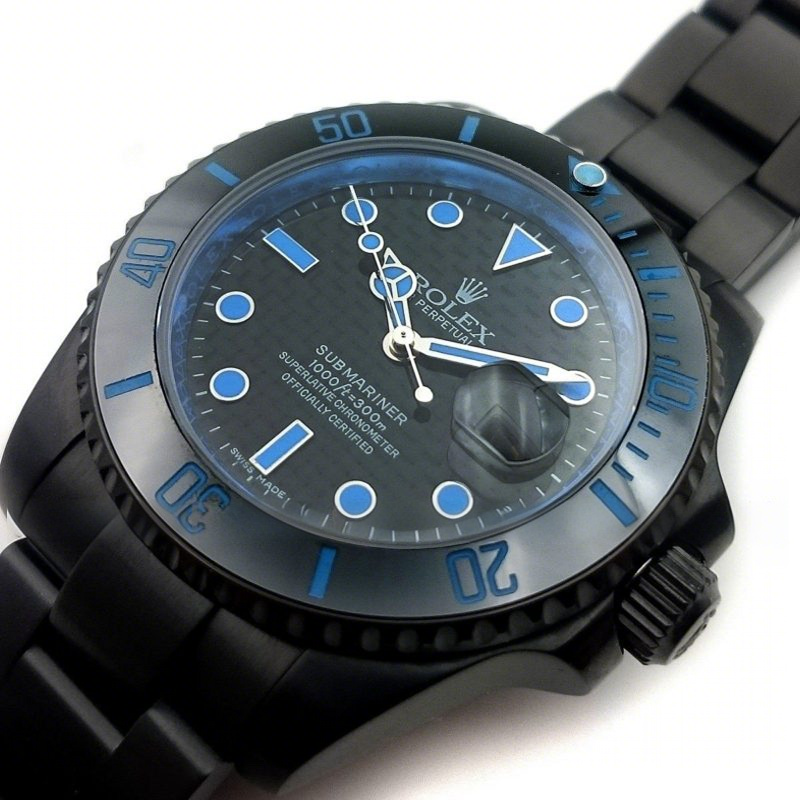 Rolex Submariner Carbon Dial (Blue)-fasswatch