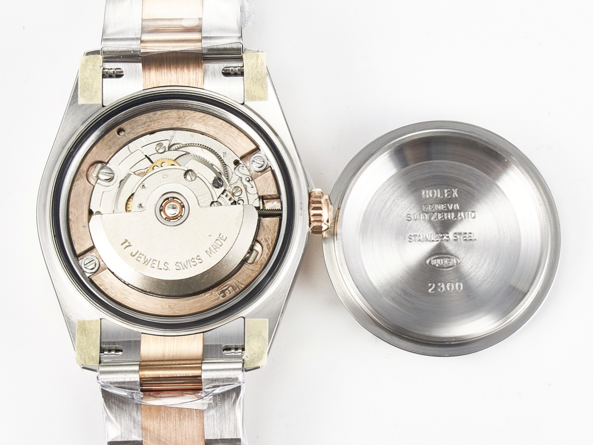 Rolex DateJust 31 278271 ARF 1:1 Best Edition 904L Steel RG Diamonds Dial on SS/RG Oyster Bracelet ETA 2688-fasswatch