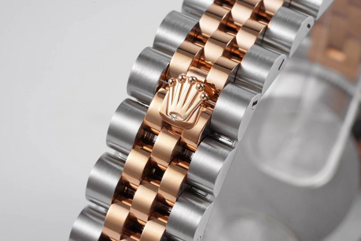 Rolex Datejust 31 278271 Chocolate Dial Diamond Markers in Everose Gold/Steel-fasswatch