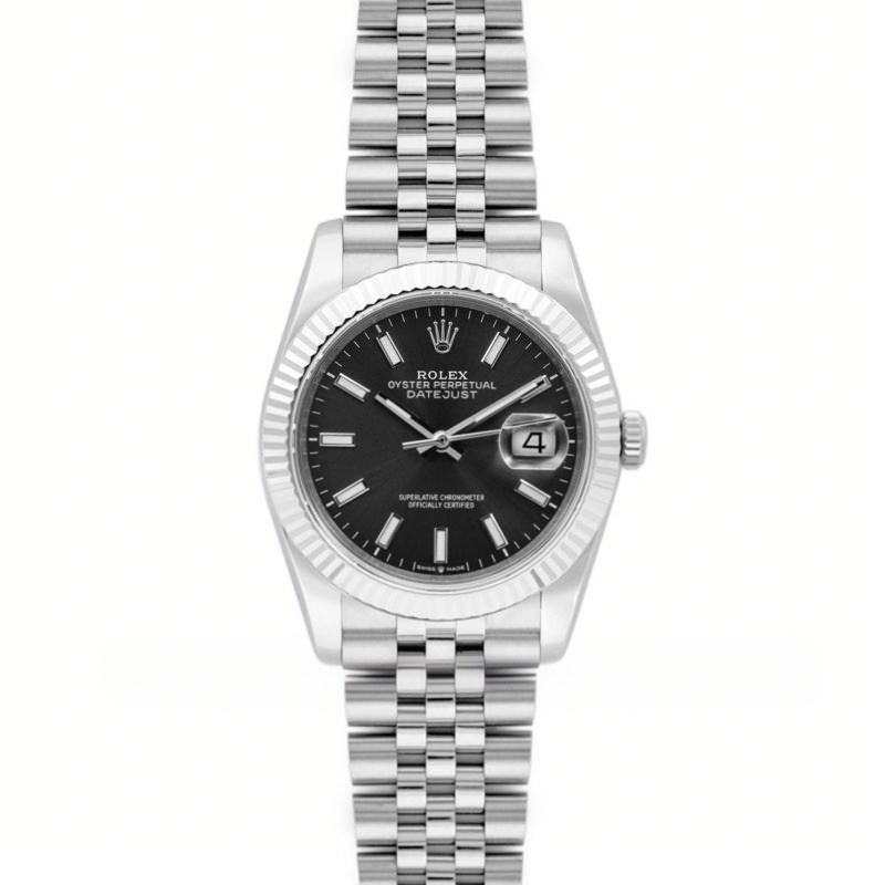 Rolex Datejust 36 116234 Grey Dial with Stick Markers-fasswatch