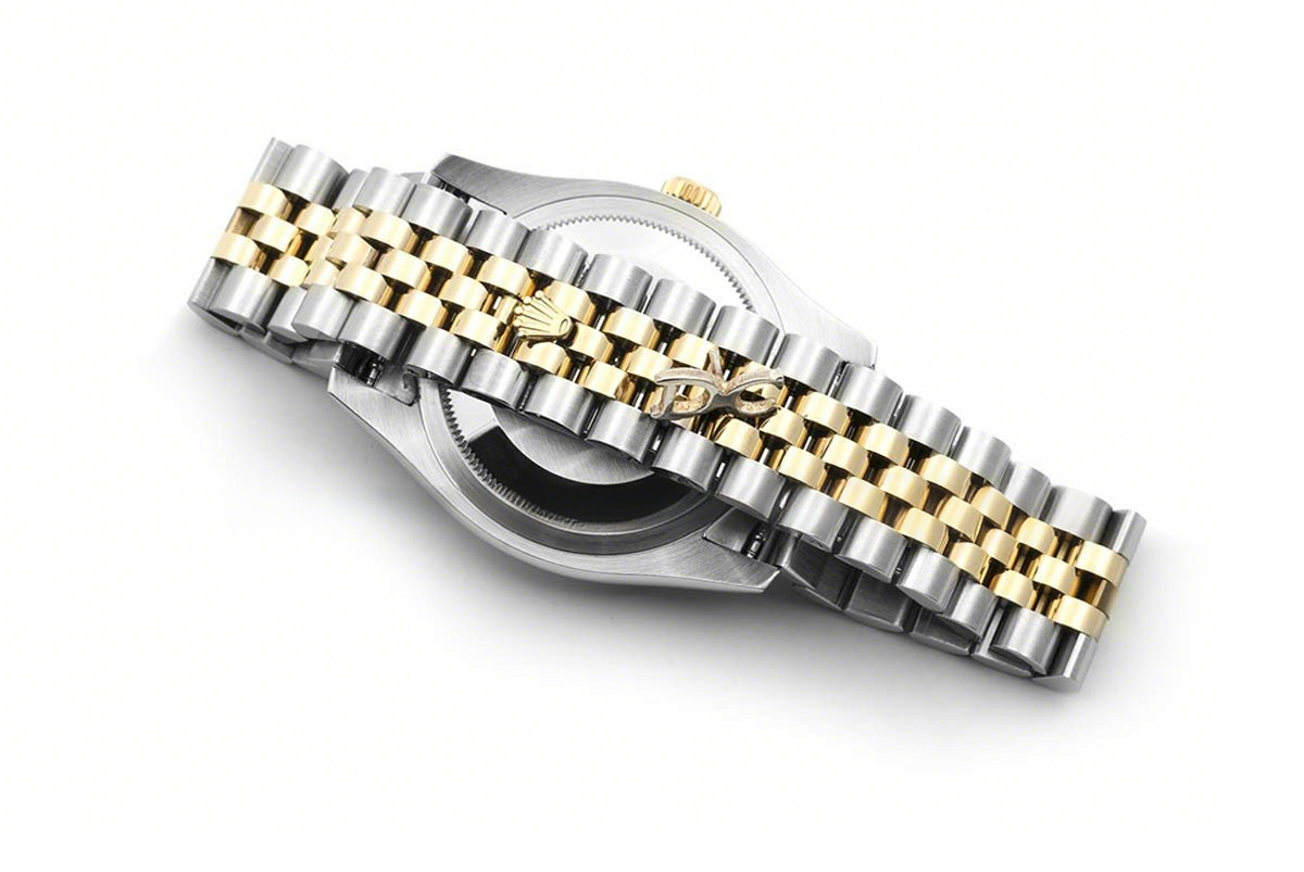 Rolex Datejust II 116333 Yellow Gold Dial in Gold/Steel with Diamond Markers-fasswatch