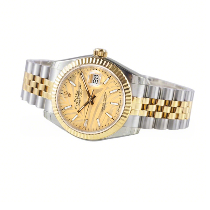 Rolex Datejust 36 126233 Golden Dial in Steel/Yellow Gold on Jubilee Bracelet-fasswatch
