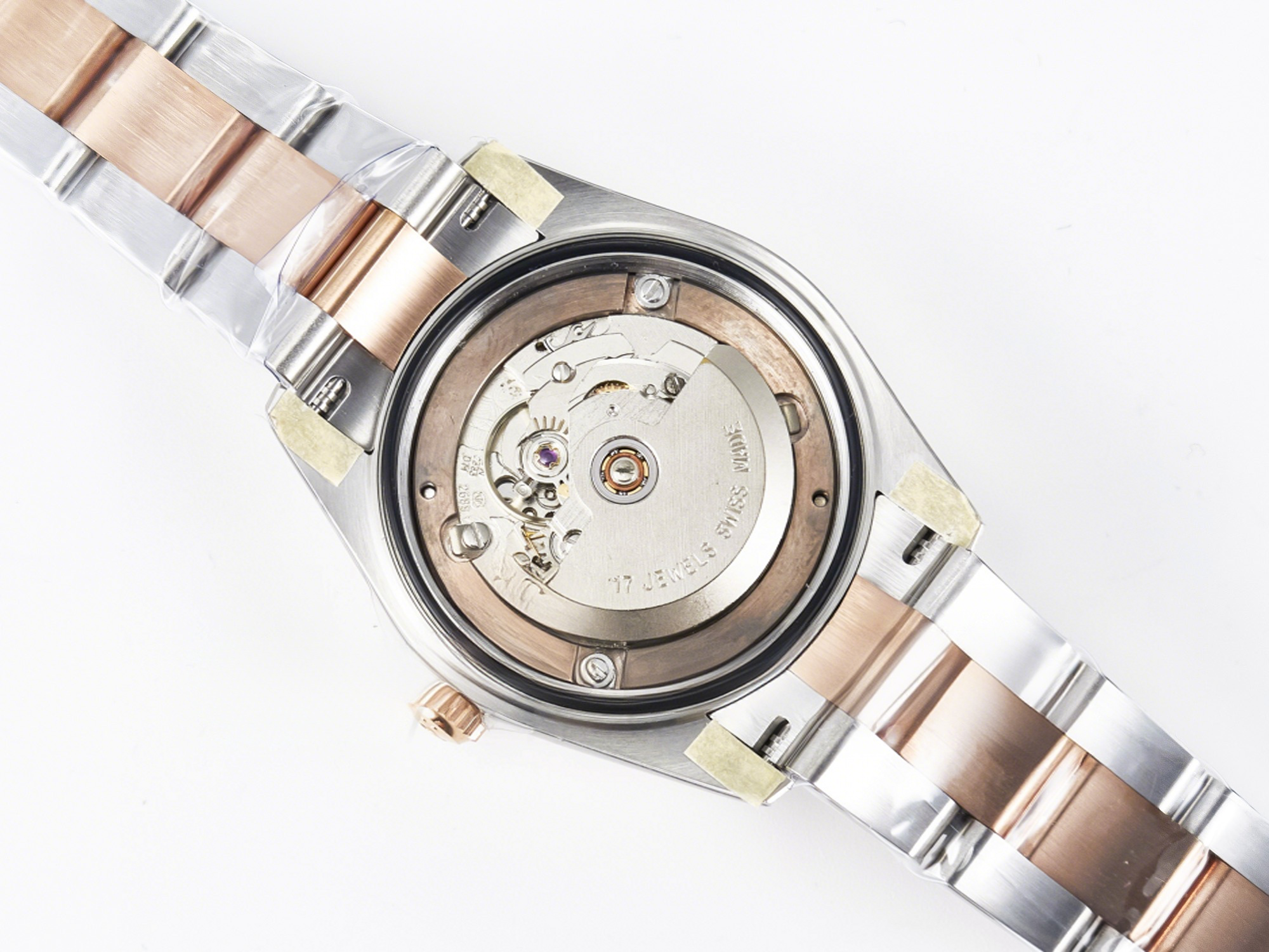 Rolex DateJust 31 278271 ARF 1:1 Best Edition 904L Steel Brown Diamonds Dial on SS/RG Oyster Bracelet ETA 2688-fasswatch