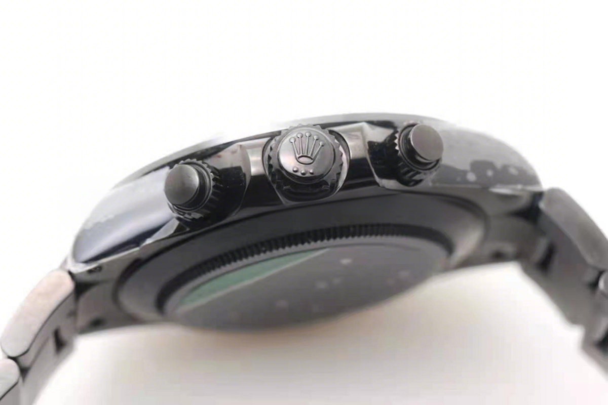 Rolex Daytona Blaken Matt Black-fasswatch