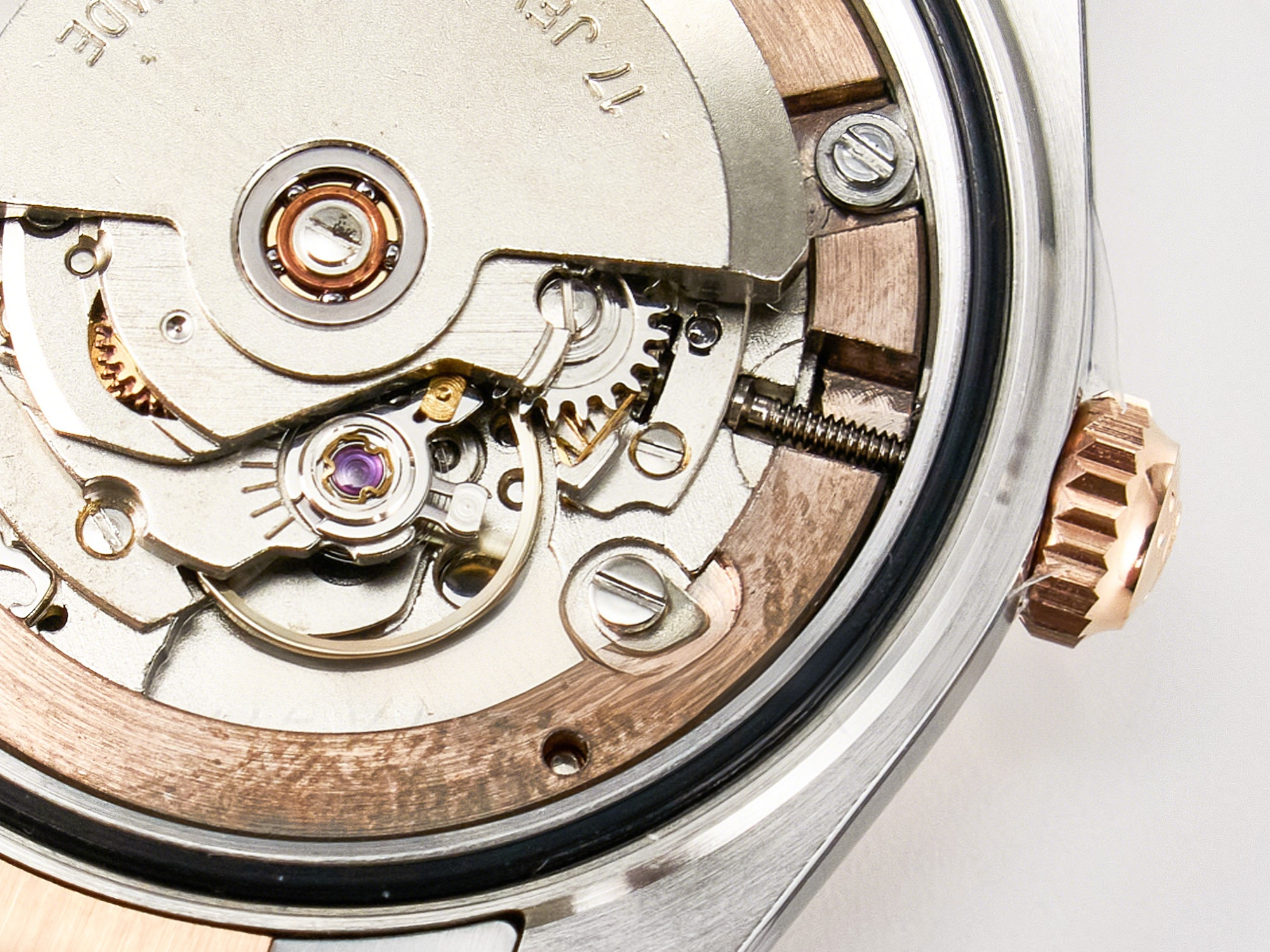 Rolex DateJust 31 278271 ARF 1:1 Best Edition 904L Steel Gray Roman Diamonds Dial on SS/RG Oyster Bracelet ETA 2688-fasswatch