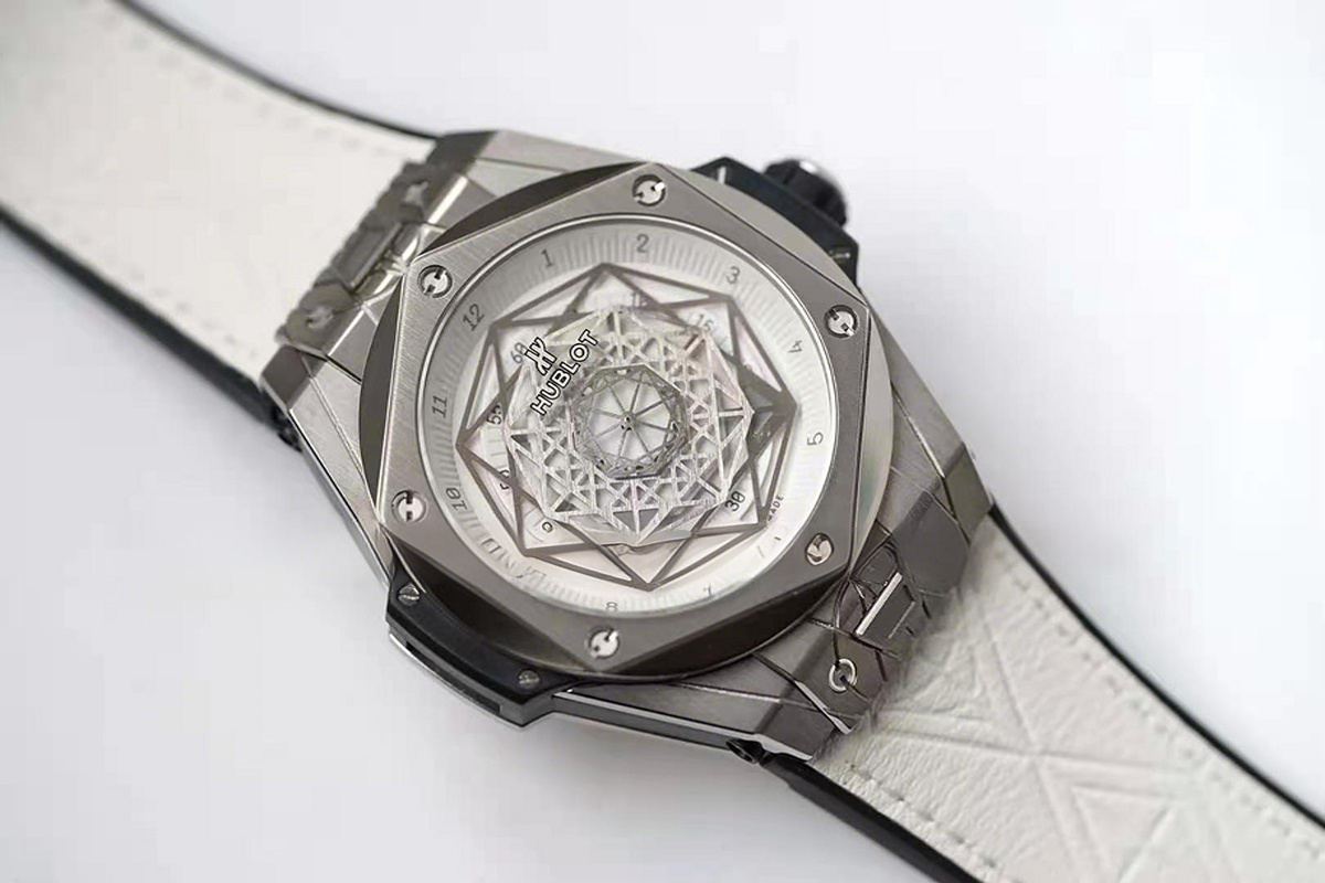 Hublot Big Bang Unico Sang Bleu Titanium White-fasswatch