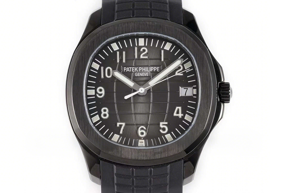 Patek Philippe Aquanaut 5167A ‘Black Venom Limited Edition’ Black Dial on Black Rubber Strap-fasswatch
