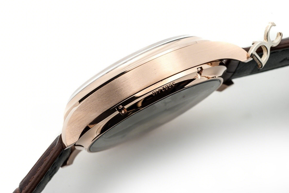 IWC Portuguese Tourbillon Hand Wound IW546302 Silver Dial in Rose Gold-fasswatch