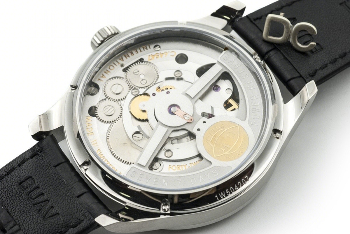 IWC Portuguese Tourbillon Mystère Rétrograde IW504401 in White Gold-fasswatch