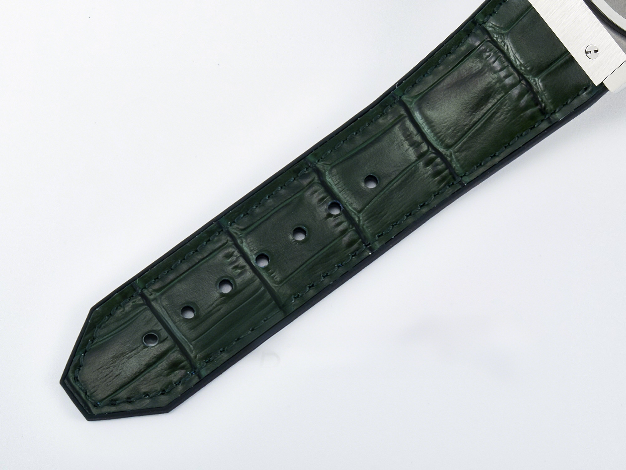 Hublot Classic Fusion Bang 42mm HBF 1:1 Best Edition Green Dial on Green Leather Strap A2892-fasswatch