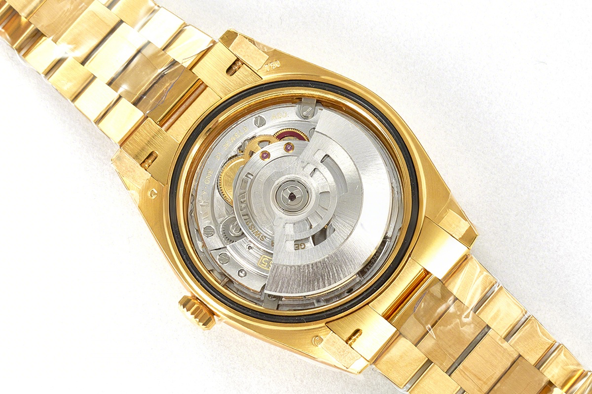 Rolex Daydate 40 228238 Champagne Dial with Diamond Marker in Yellow Gold (Gain Weight)-fasswatch