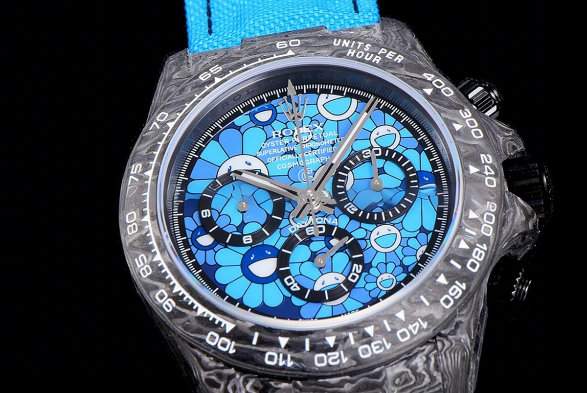 Rolex Daytona DIW Custom Flower Dial-fasswatch