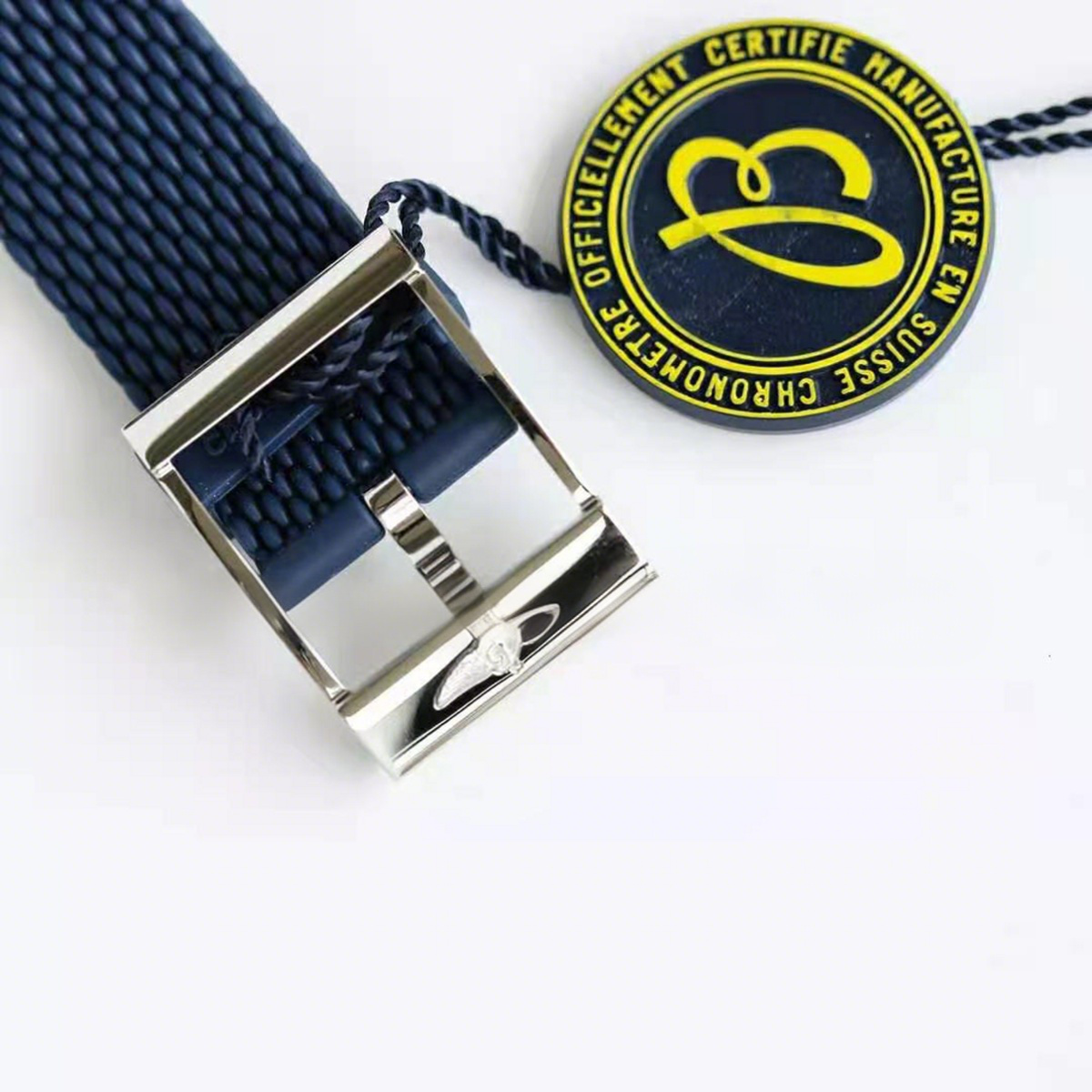 Breitling Superocean Heritage II B20 Automatic 42mm in Blue Dial on Blue and Rose Gold Bezel on Rubber Strap-fasswatch