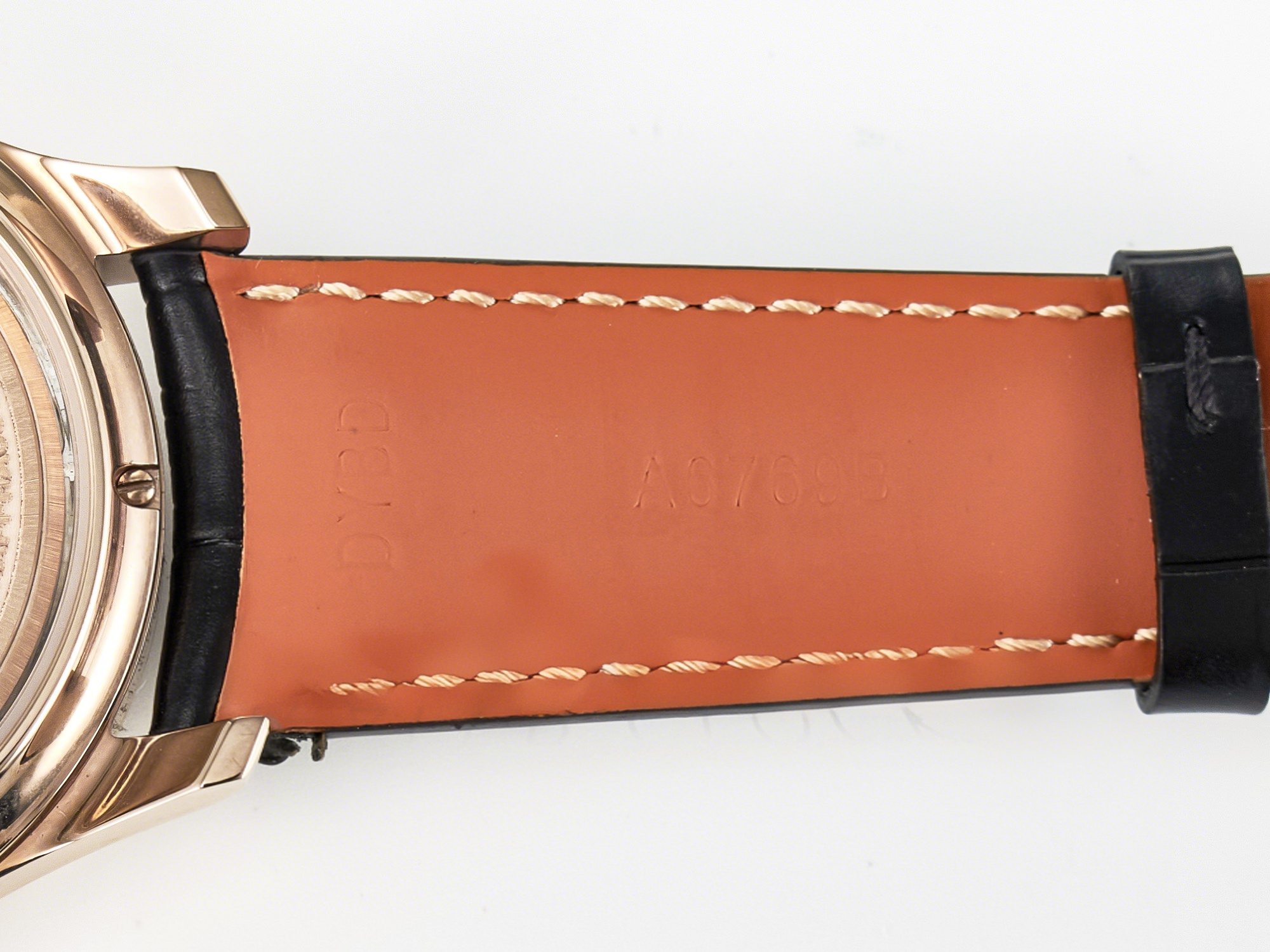 IWC IW5033 Portugieser Perpetual Calendar RG V9F 1:1 Best Edition White Dial on Black Leather Strap A52610-fasswatch