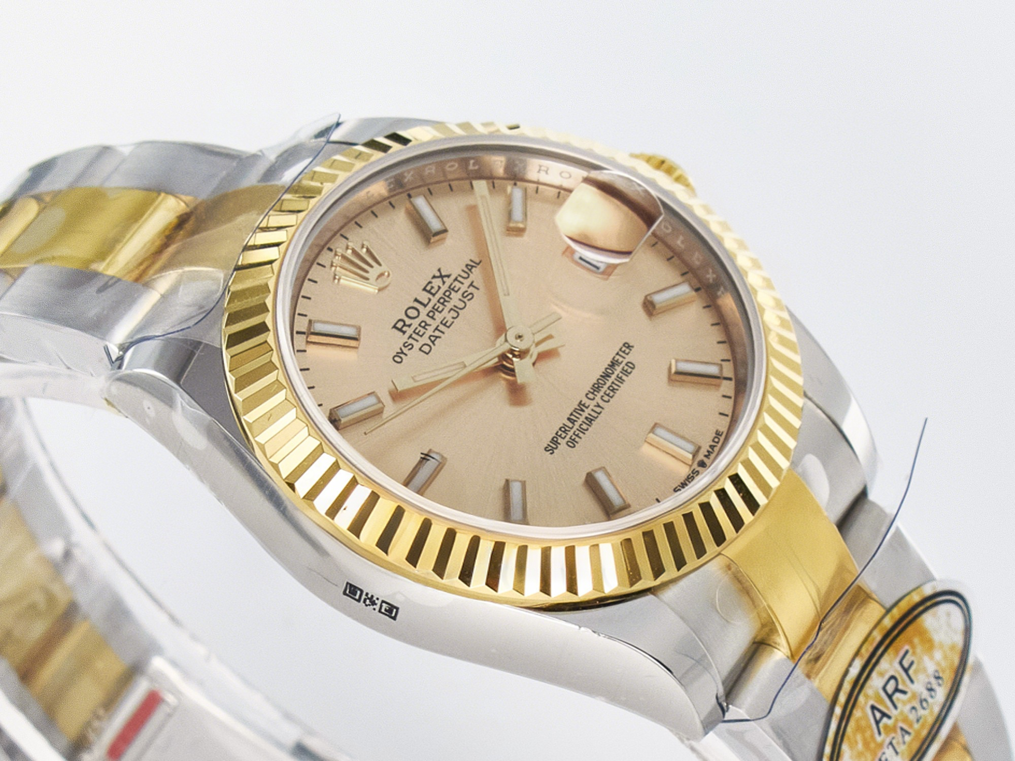 Rolex DateJust 31 278273 ARF 1:1 Best Edition 904L Steel YG Dial Stick Marker on SS/YG Oyster Bracelet ETA 2688-fasswatch