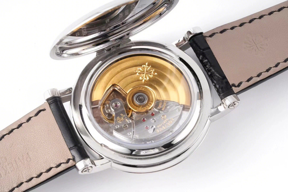 Patek Philippe Calatrava 5153 White Dial in White Gold-fasswatch