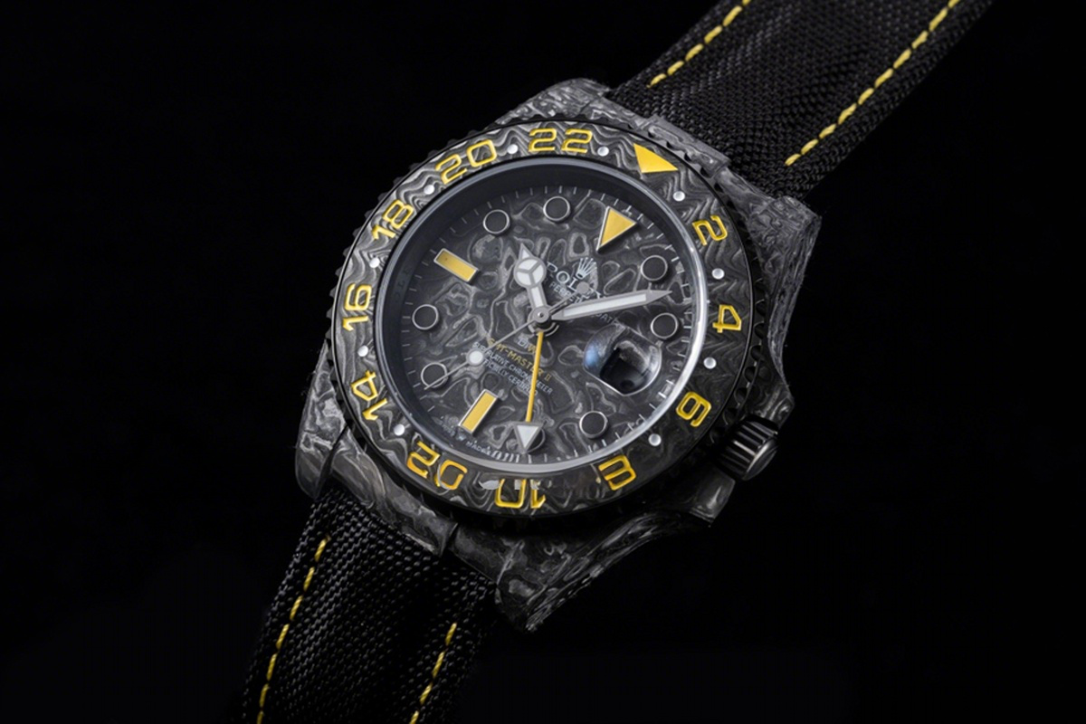 Rolex DIW GMT Spyder Carbon-fasswatch