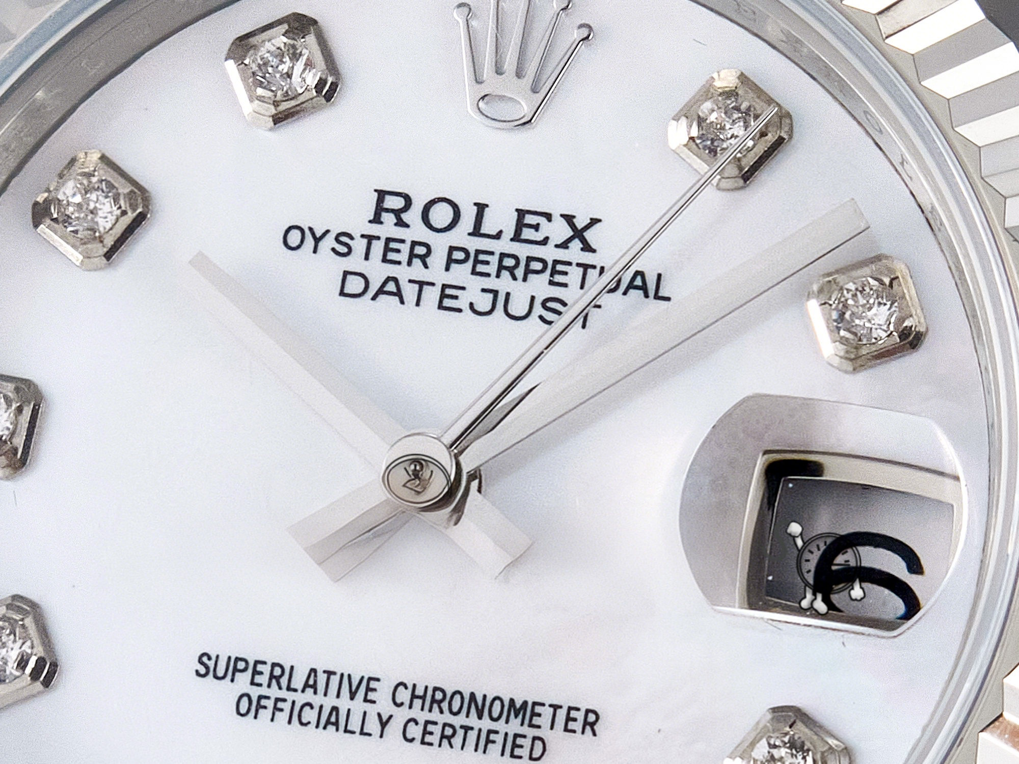 Rolex DateJust 31 278274 ARF 1:1 Best Edition 904L Steel White MOP Diamonds Dial on SS Jubilee Bracelet ETA 2688-fasswatch