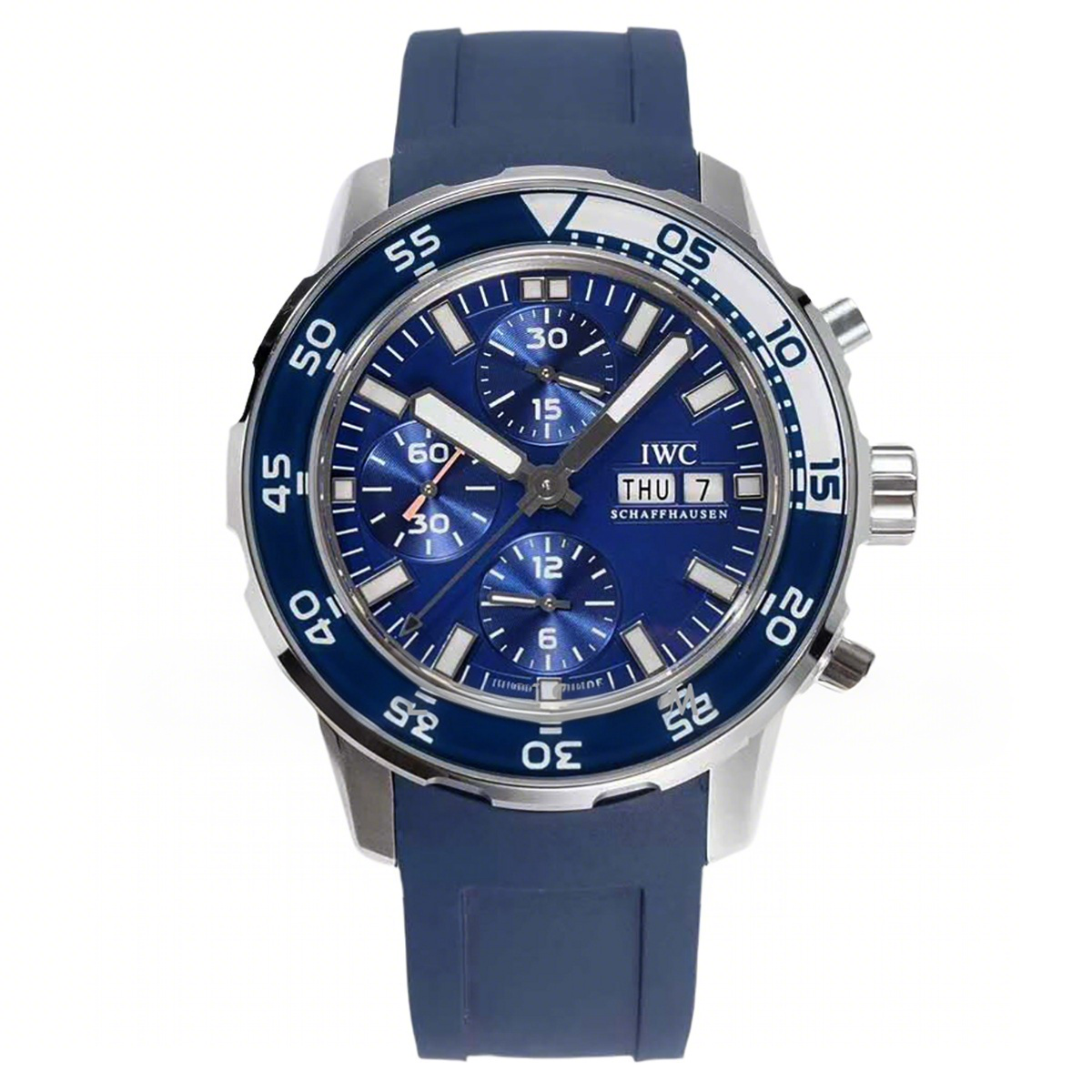 IWC Aquatimer Chronograph IW376711 Blue Dial-fasswatch
