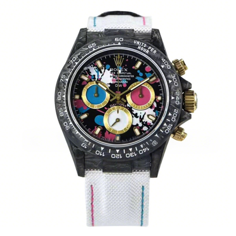 Rolex Daytona DIW Motley Lady Carbon-fasswatch