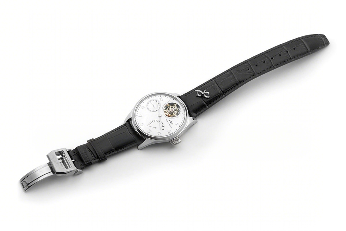 IWC Portuguese Tourbillon Mystère Rétrograde IW504204 in White Gold-fasswatch