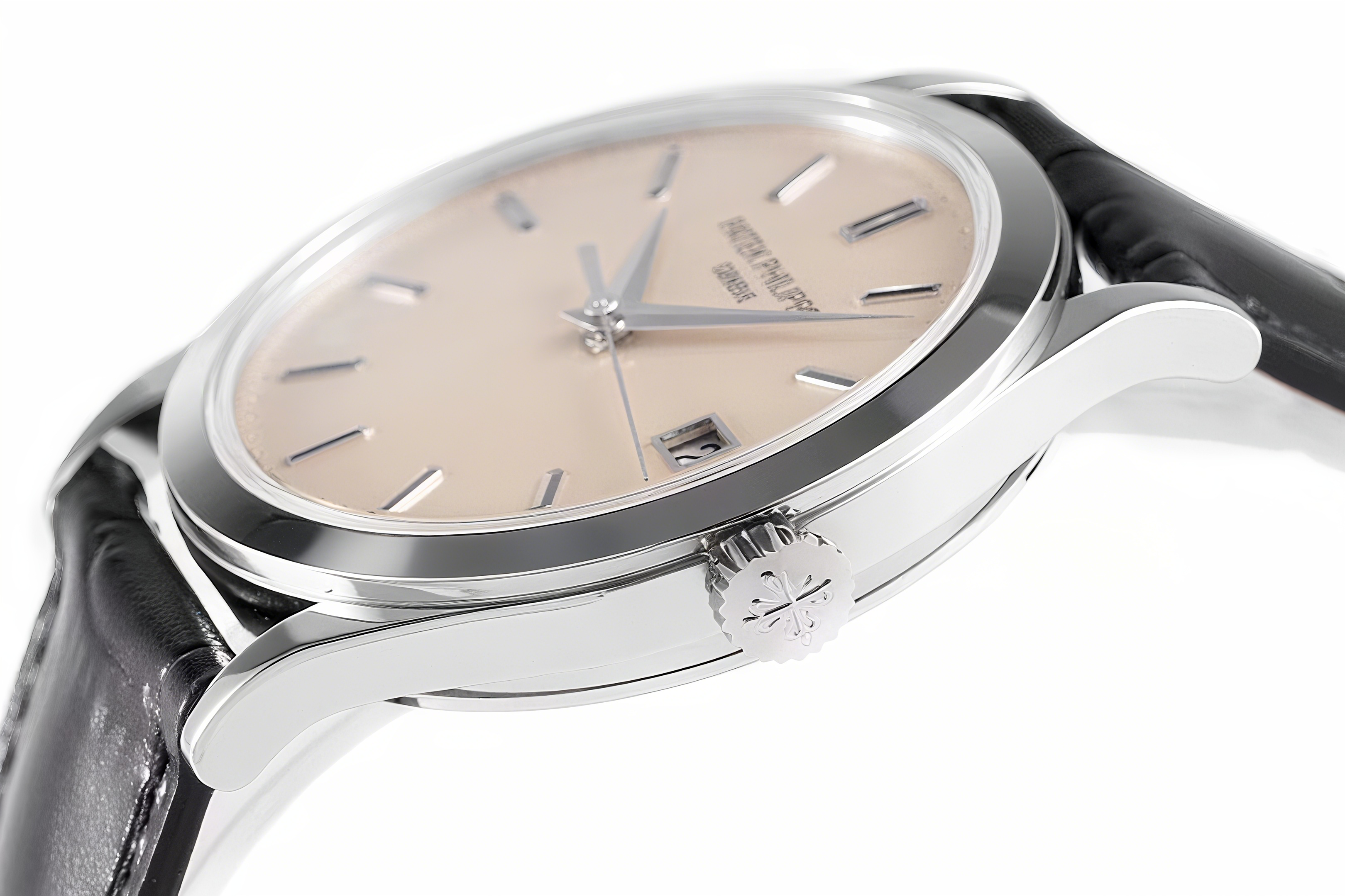 Patek Philippe Calatrava 5296G White Dial in White Gold-fasswatch
