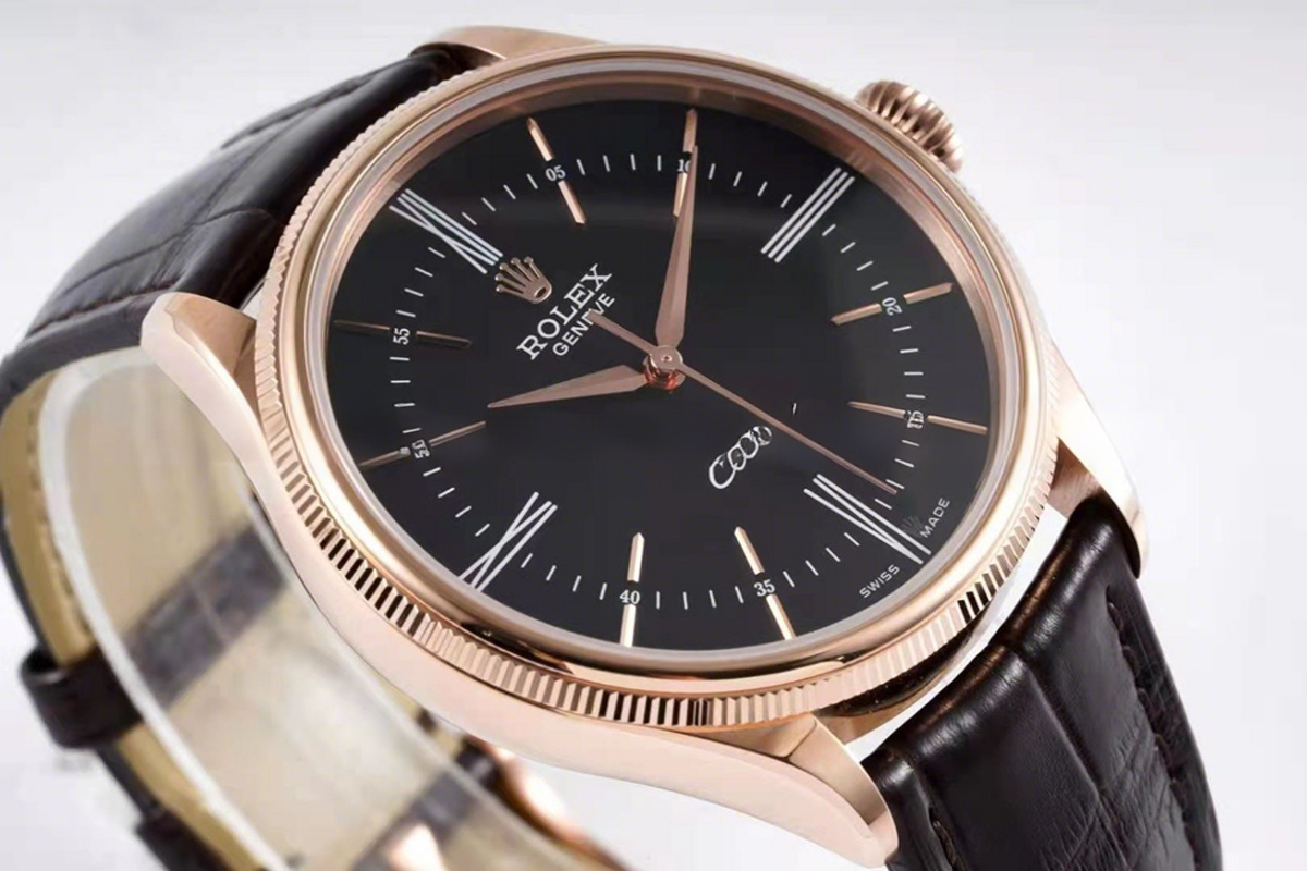 Rolex Cellini Time 50509 White Dial with Roman Marker in Rose Gold-fasswatch
