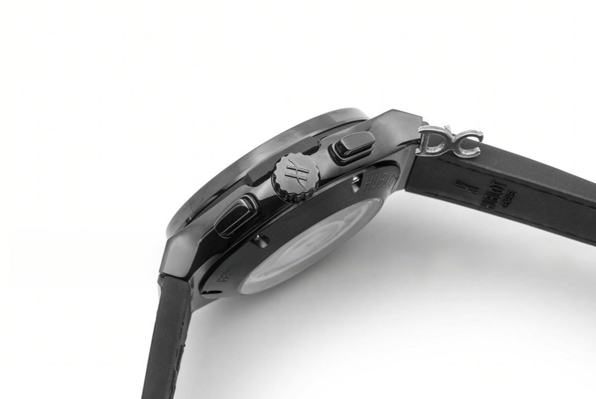 Hublot Classic Fusion Chronograph Blue Dial with Blue Marker in PVD-fasswatch