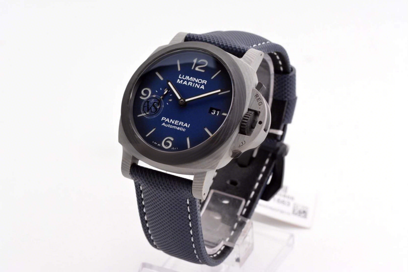 Panerai PAM1663 Lumminor Marina Fibratech™ Vulcano Blu 44mm-fasswatch
