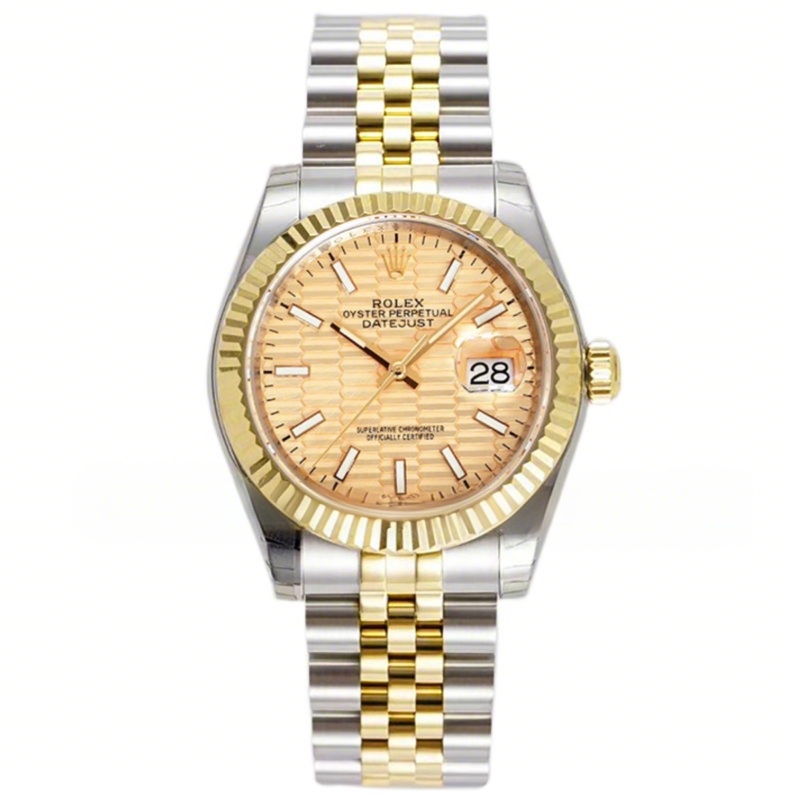 Rolex Datejust 36 126233 Golden Motif Dial in Steel/Yellow Gold in Jubilee Bracelet-fasswatch