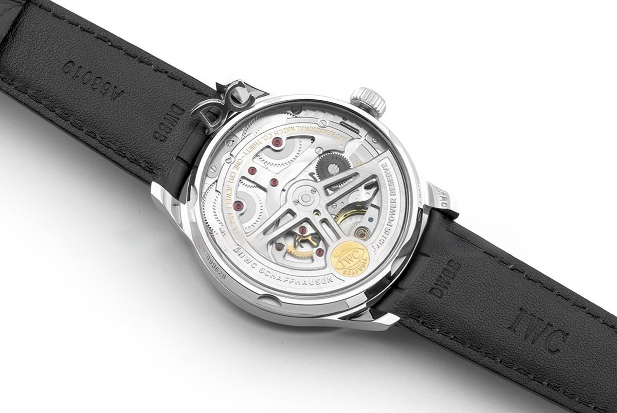 IWC Portugieser Automatic IW500710 Blue Dial in Steel-fasswatch