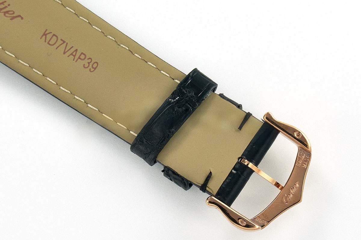 Cartier Ronde Must De Cartier 36mm White Dial in Rose Gold-fasswatch