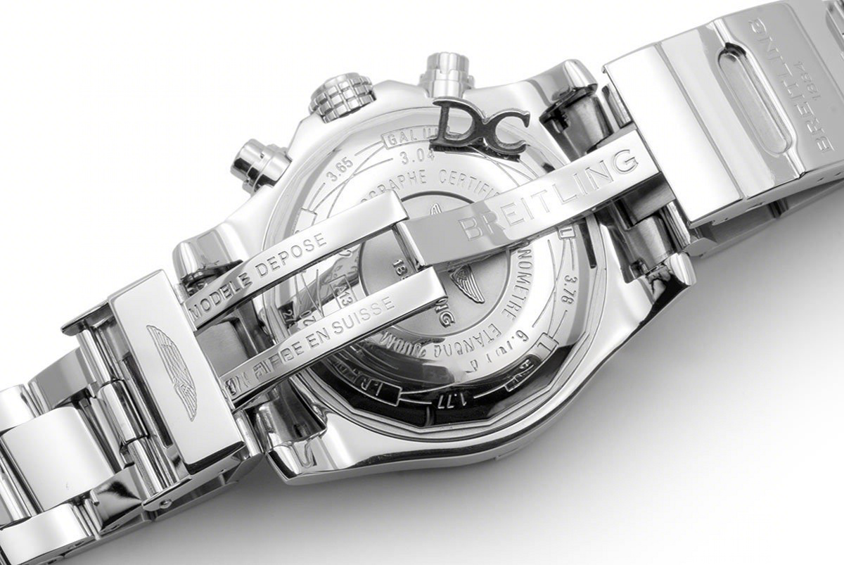 Breitling Colt Chronograph 44mm Brown Dial in Steel on Steel Bracelet-fasswatch