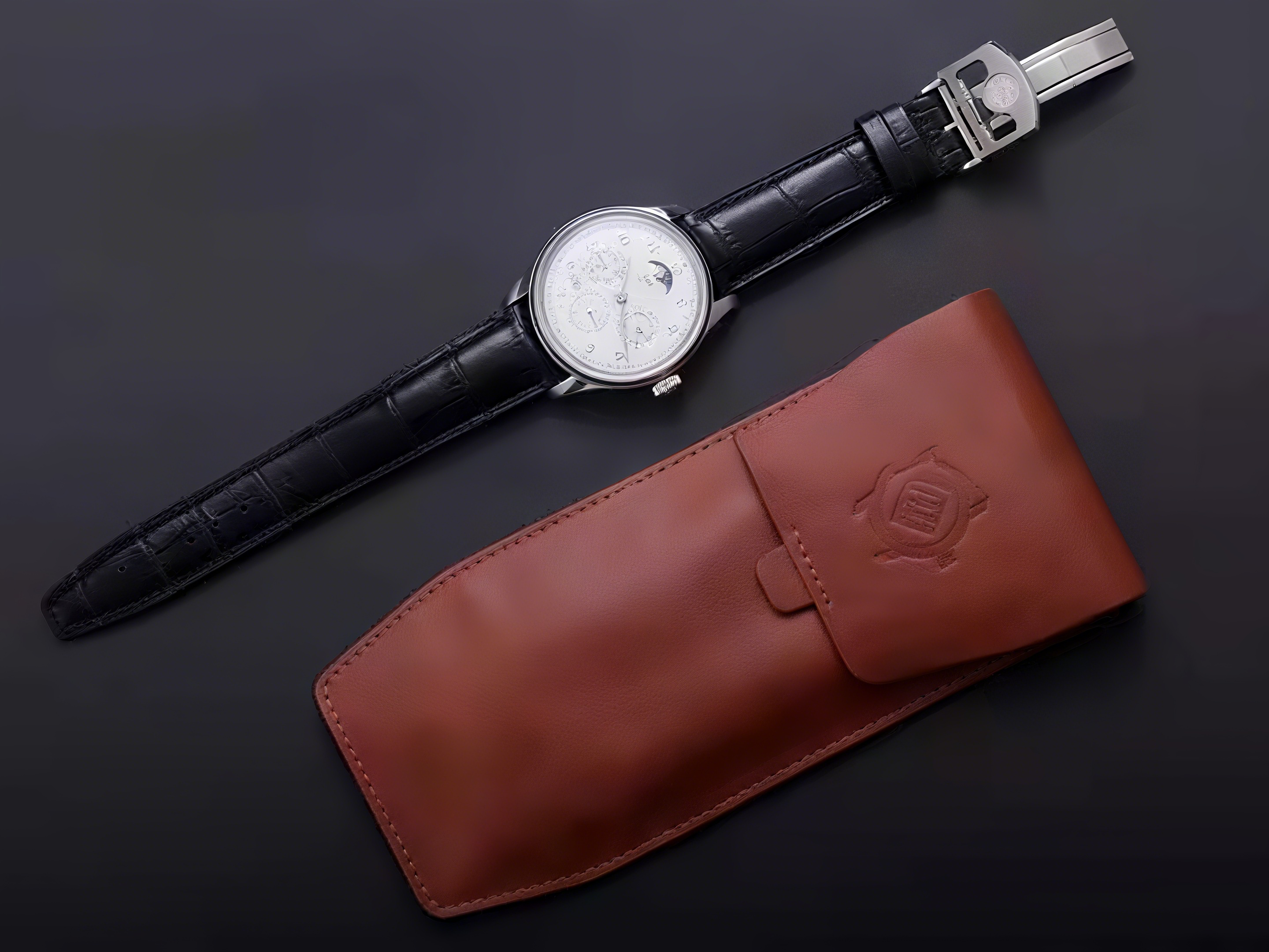 IWC Portugieser Perpetual Calendar IW5033 White Dial in White Gold-fasswatch