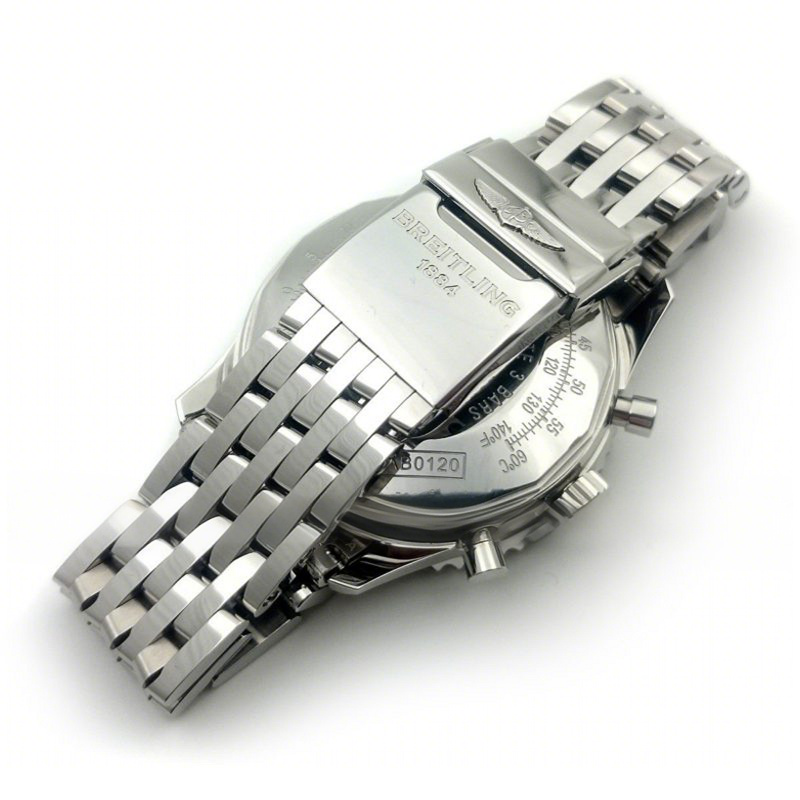 Breitling Navitimer 01 Chronograph Silver Dial Ref: AB0121211G1A1-fasswatch