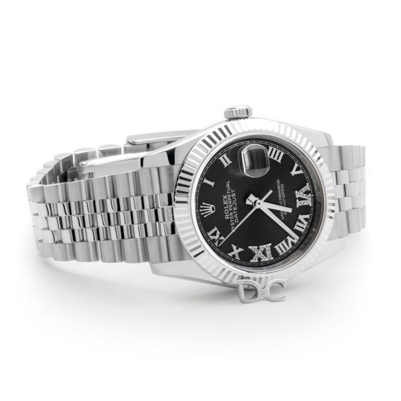 Rolex Datejust 36 116234 Grey Dial with Roman Numeral Markers-fasswatch