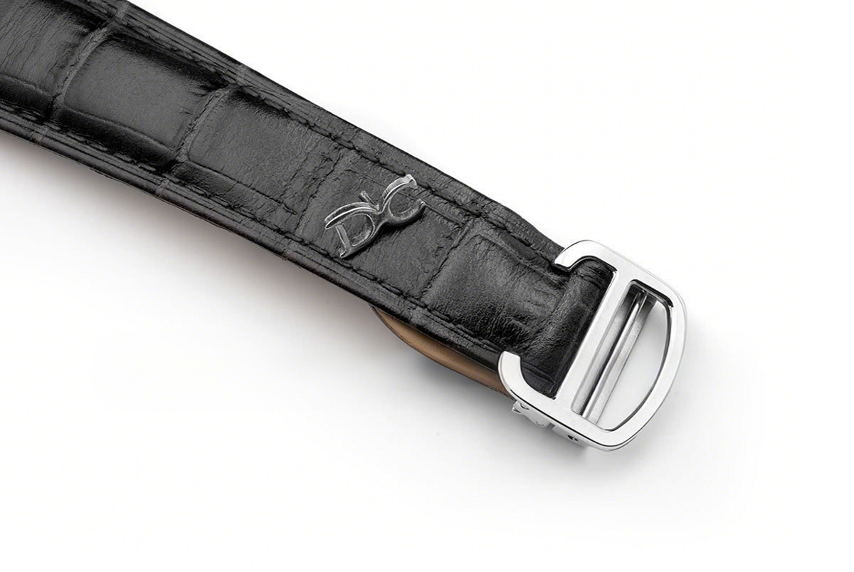 Ballon Bleu de Cartier 36mm White Dial in Steel on Black Leather Strap-fasswatch