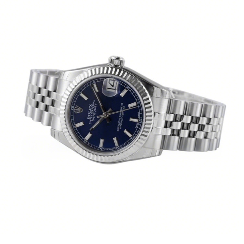 Rolex Datejust 31 278274 Blue Dial Stick Markers in Steel-fasswatch