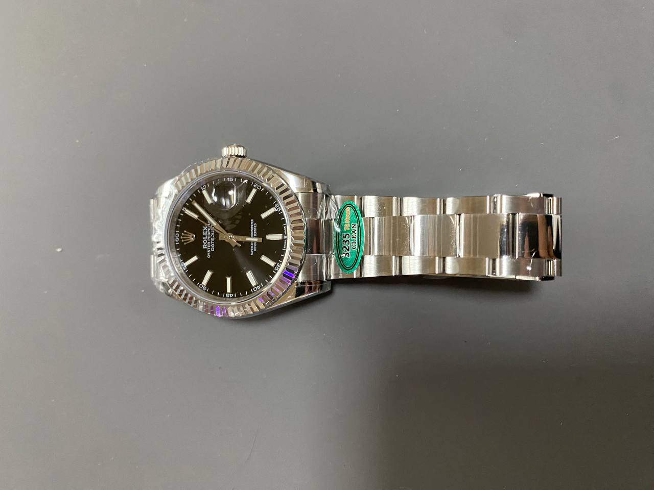 Rolex Datejust 116334BKSO Automatic Black Dial Replica-fasswatch