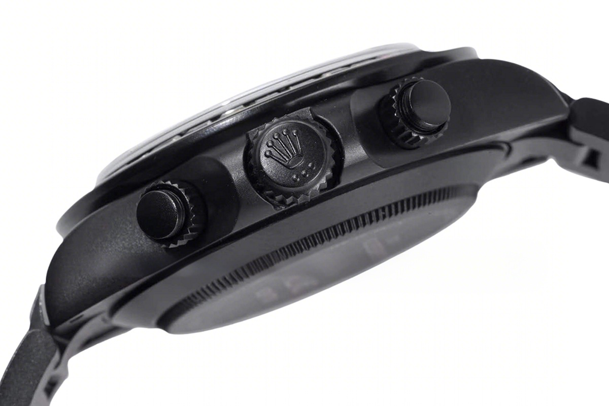 Rolex Daytona Blaken-fasswatch